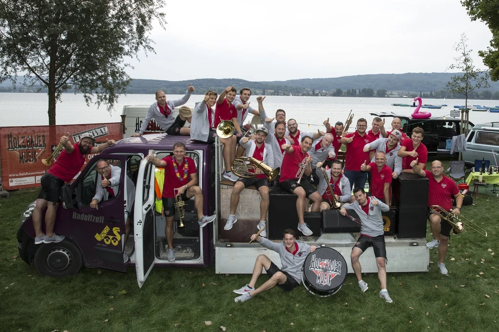 Holzhauermusik Gruppen Bild